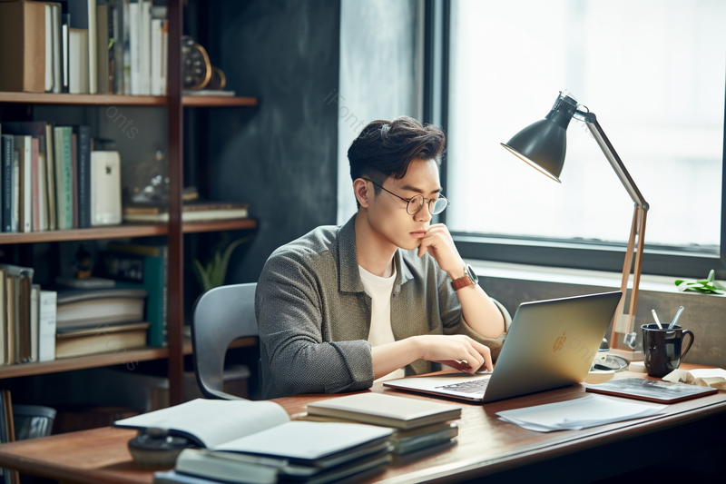 年轻男设计师办公,高清,摄影图,摄影图片,图片大全,摄影图免费下载